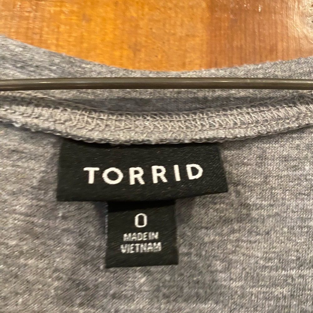 Torrid Longsleeve Gray Pullover - image 7
